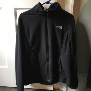 North face fleece zip up
